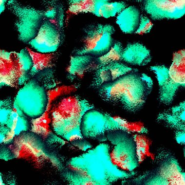 Gerçeküstü psikedelik fırça dokusu sürrealistik kusursuz desen