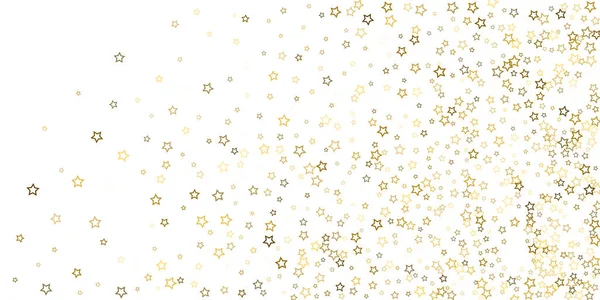 Gouden glitter confetti schitteren — Stockvector