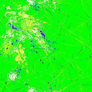 Tropik Yeşil Kusursuz Desen.