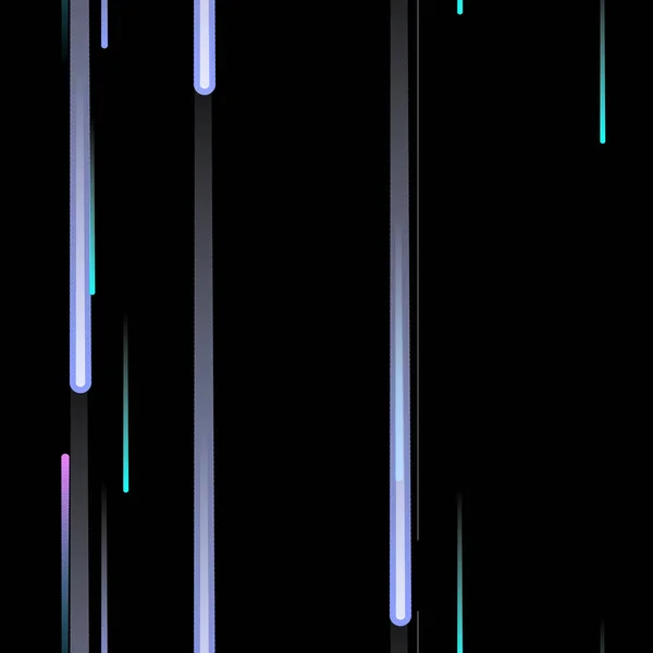 Snel effect. Beweging Neon. Naadloos patroon. Glitch — Stockvector