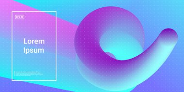 Akışkan Parıltı Efekti ile Modern Dinamik Akış Şekilleri.