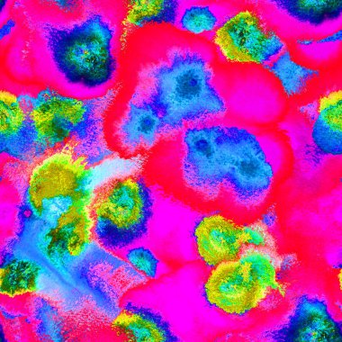 Gerçeküstü psikedelik fırça dokusu sürrealistik kusursuz desen