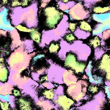 Gerçeküstü psikedelik fırça dokusu sürrealistik kusursuz desen