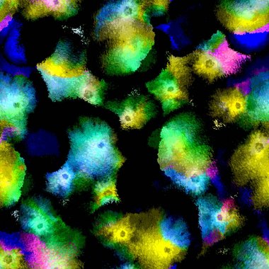 Gerçeküstü psikedelik fırça dokusu sürrealistik kusursuz desen