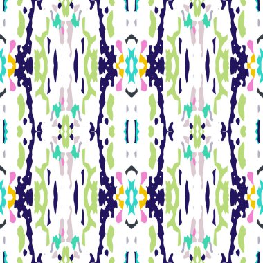 Kusursuz geometrik desenli shibori