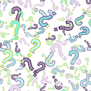 Kusursuz bir örnek. Soru işaretleri, şüphe, faq