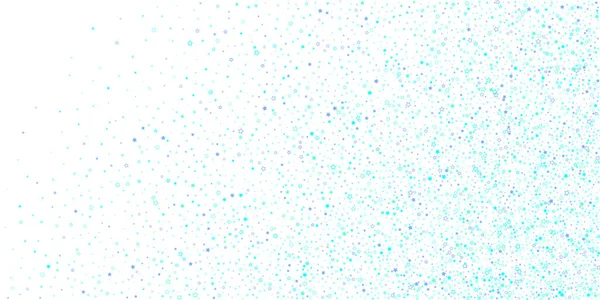 Mavi, turkuaz, turkuaz parıltılı yıldız konfetisi