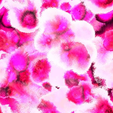 Pastel desenli ıslak boya kusursuz soyut desenli fırça sıçrama çizimleri