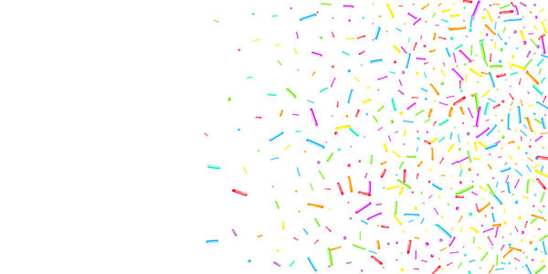 Sprinkles grainy. Cupcake donuts, dessert, party