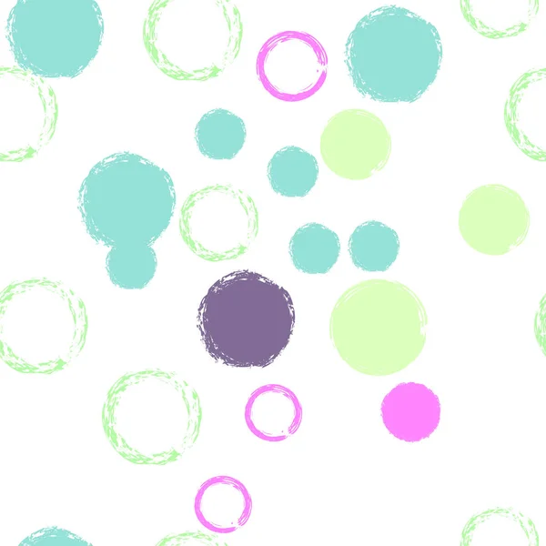 Pois pastel motif sans couture — Image vectorielle
