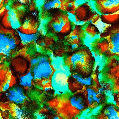 Gerçeküstü psikedelik fırça dokusu sürrealistik kusursuz desen