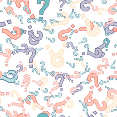 Kusursuz bir örnek. Soru işaretleri, şüphe, faq