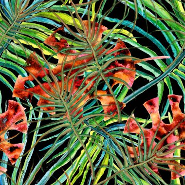 Orman Yazı Kusursuz Desen.