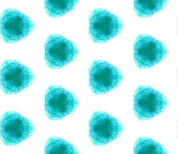 Aquarelle Géométrique Bleu. Motif sans couture .Surface Ornement. — Photo
