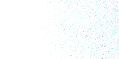 Mavi, turkuaz, turkuaz parıltılı yıldız konfetisi