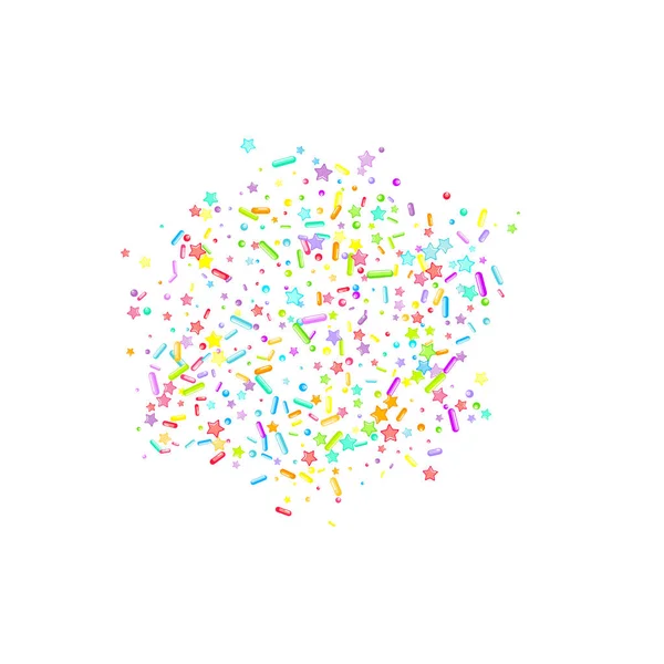 Sprinkles διάνυσμα πτώση — Διανυσματικό Αρχείο
