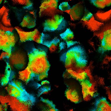 Gerçeküstü psikedelik fırça dokusu sürrealistik kusursuz desen