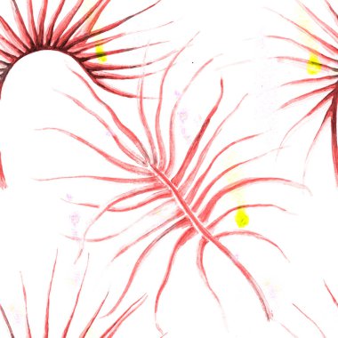 Orman Yazı Kusursuz Şekilde Tropikal Egzotik