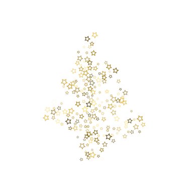 Altın parıltısı konfetisi parlıyor