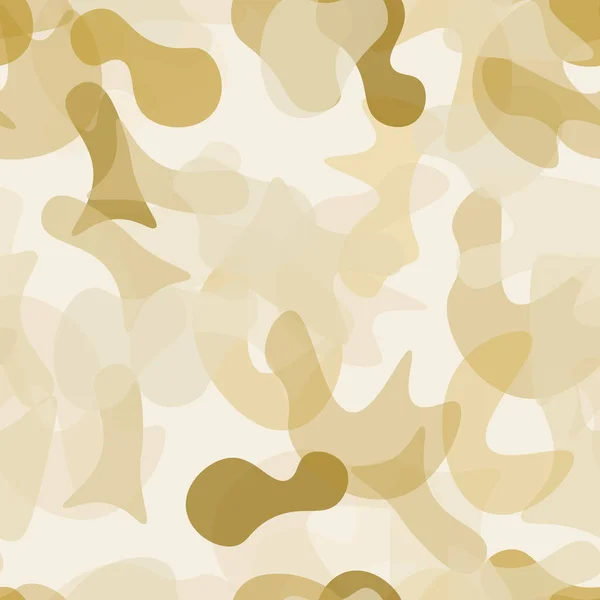 Camouflage Seamless Pattern. Militärische Tarnung — Stockvektor