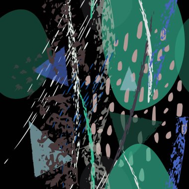 Çağdaş Kolaj Dokuları. Sanatsal Modern