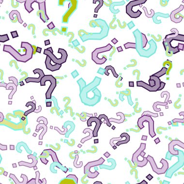 Kusursuz bir örnek. Soru işaretleri, şüphe, faq