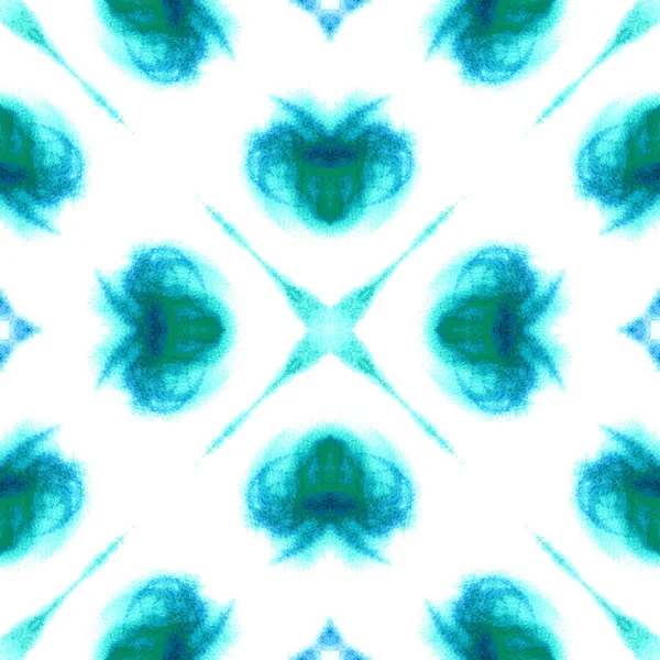 Синий геометрический акварель. Поверхностный орнамент. — стоковое фото