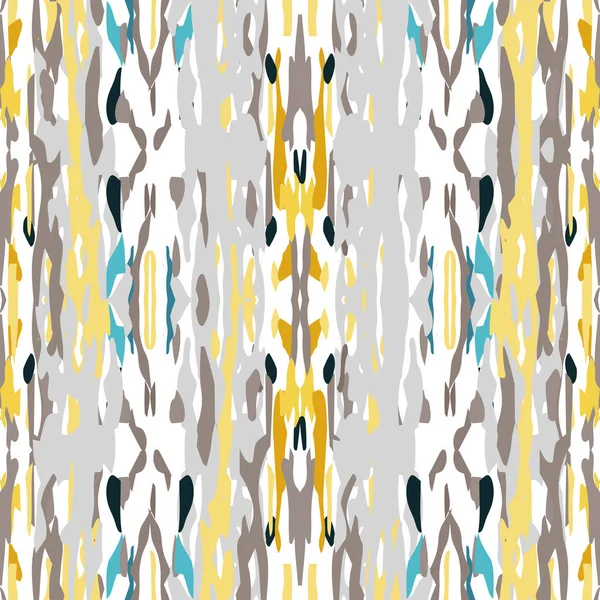 Ikat nahtlose geometrische Muster shibori — Stockvektor