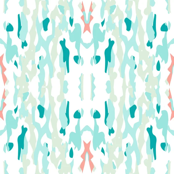 Ikat naadloze geometrische patroon shibori oppervlak — Stockvector