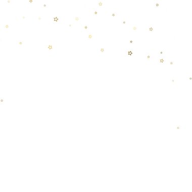 Altın parıltısı konfetisi parlıyor