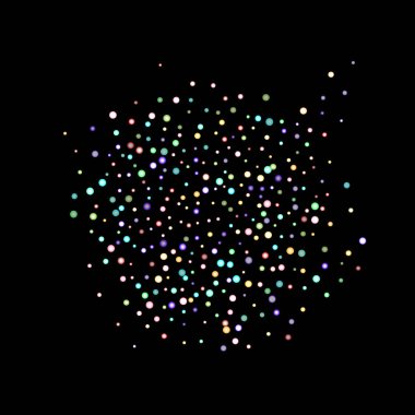 Parıldayan parlak gökkuşağı