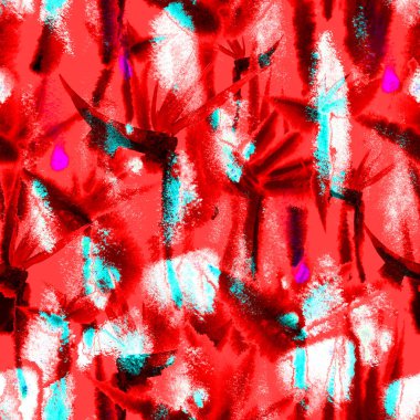 Tropikal orman egzotik çiçek desenleri parlak, pürüzsüz desenler sonsuz tekrarlar.