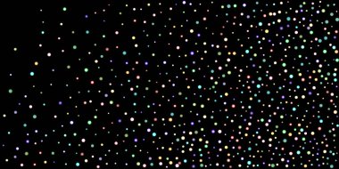 Parıldayan parlak gökkuşağı