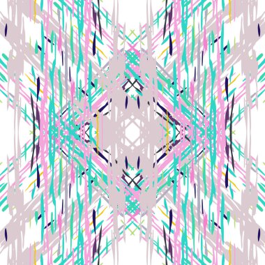 Kusursuz geometrik desenli shibori