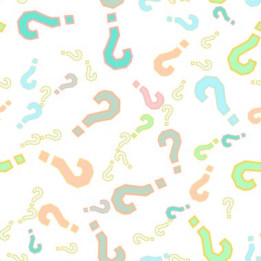 Kusursuz bir örnek. Soru işaretleri, şüphe, faq