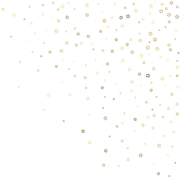 Конфетти с золотыми блестками — стоковый вектор