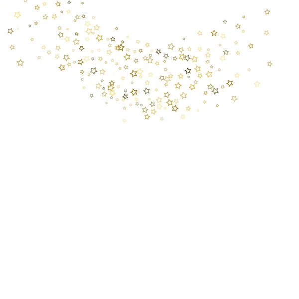 Brillo de oro confeti brillo — Archivo Imágenes Vectoriales