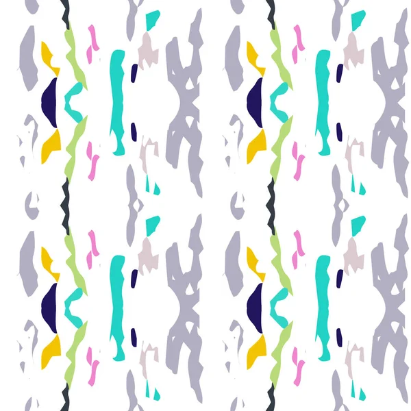 Ikat naadloze geometrische patroon shibori — Stockvector