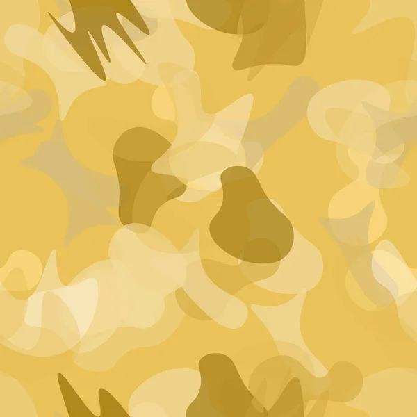 Camouflage Seamless Pattern. Militärische Tarnung — Stockvektor