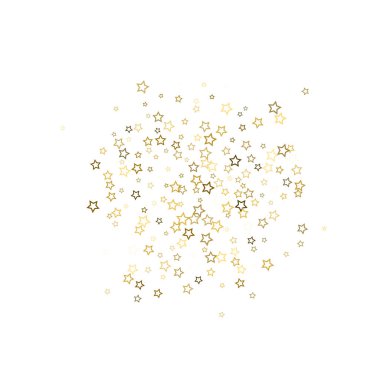 Altın parıltısı konfetisi parlıyor