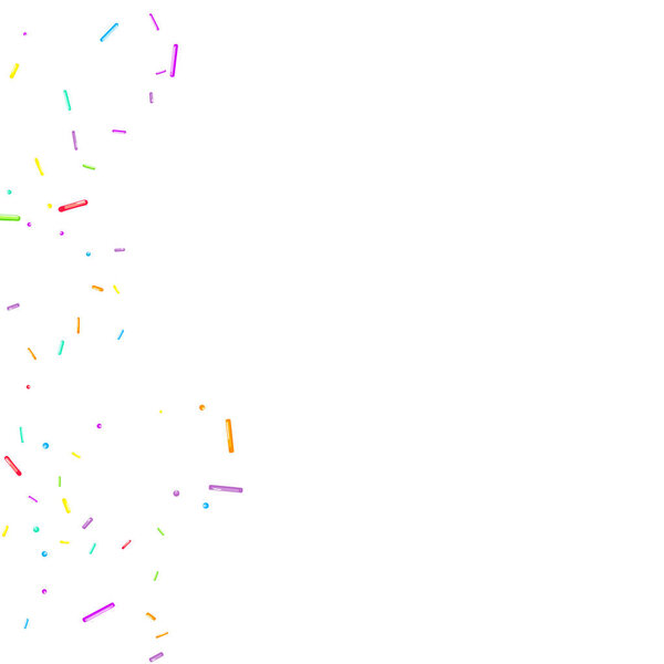 Sprinkles grainy. Cupcake donuts, dessert, party