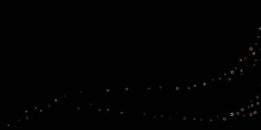 Altın parıltısı konfetisi parlıyor