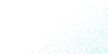 Mavi, turkuaz, turkuaz parıltılı yıldız konfetisi