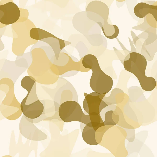 Camouflage Seamless Pattern. Military Camouflage — Stock Vector
