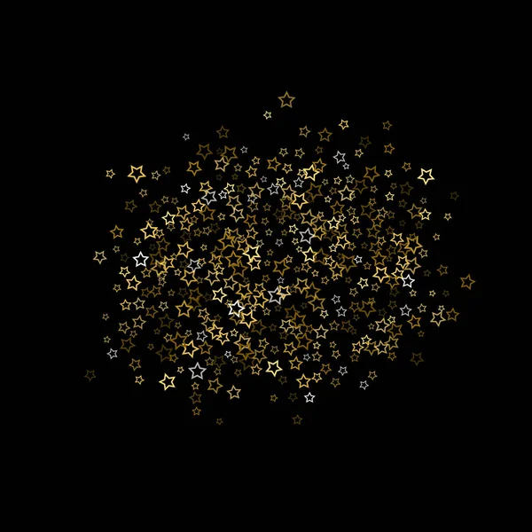 Scintillio di coriandoli glitter oro — Vettoriale Stock