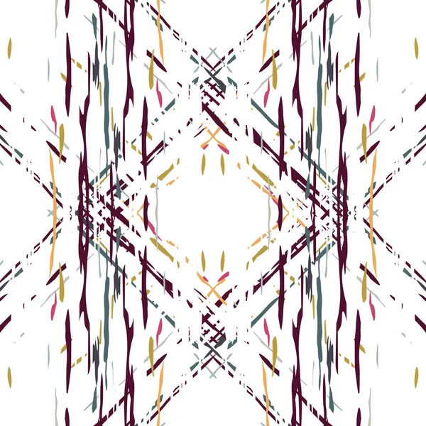 Batik, dibujado a mano. Textura de pintura sin costura — Vector de stock