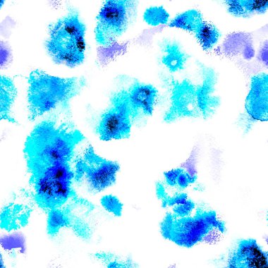 Suluboya Karışık Akış Noktaları, Noktalar, Yırtık Kenarlar. 