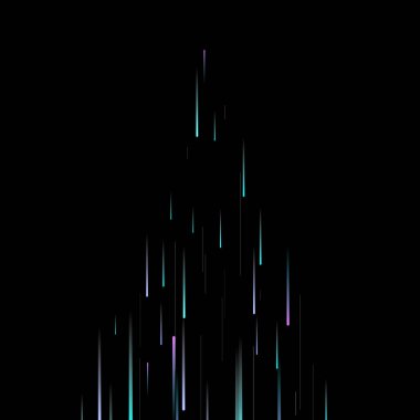 Hızlı Etki. Hareket Neon Işık Hareketi durağan