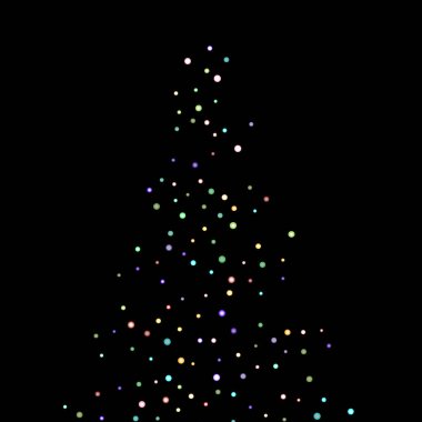 Parıldayan parlak gökkuşağı