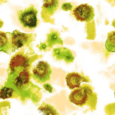 Gerçeküstü Düzen. Suluboya El Boyalı. 